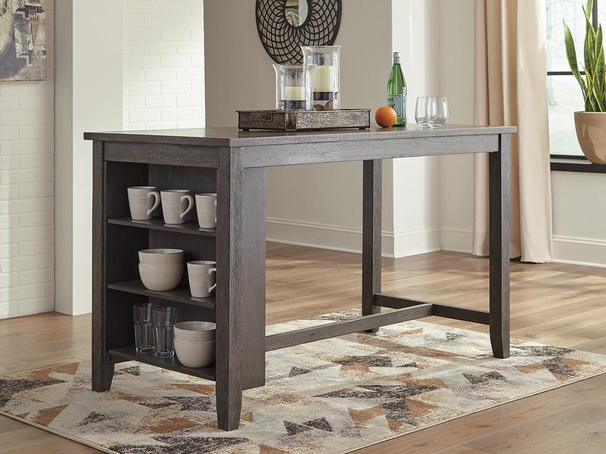 Caitbrook Counter Height Dining Table - Romeo & Juliet Furniture (Warren,MI)