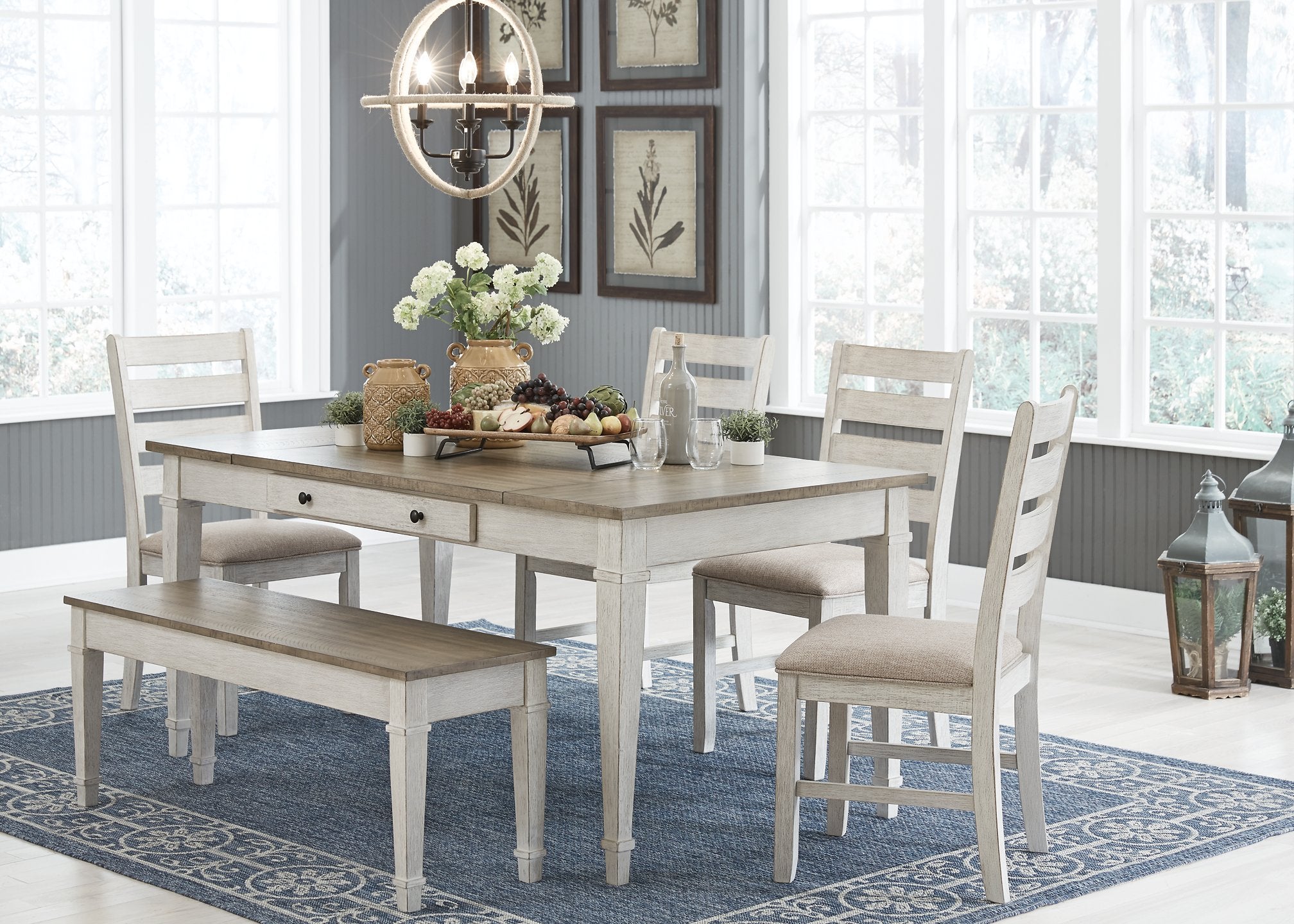 Skempton Dining Room Set - Romeo & Juliet Furniture (Warren,MI)