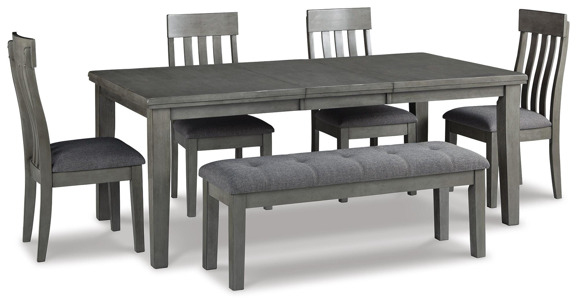 Hallanden Dining Room Set - Romeo & Juliet Furniture (Warren,MI)