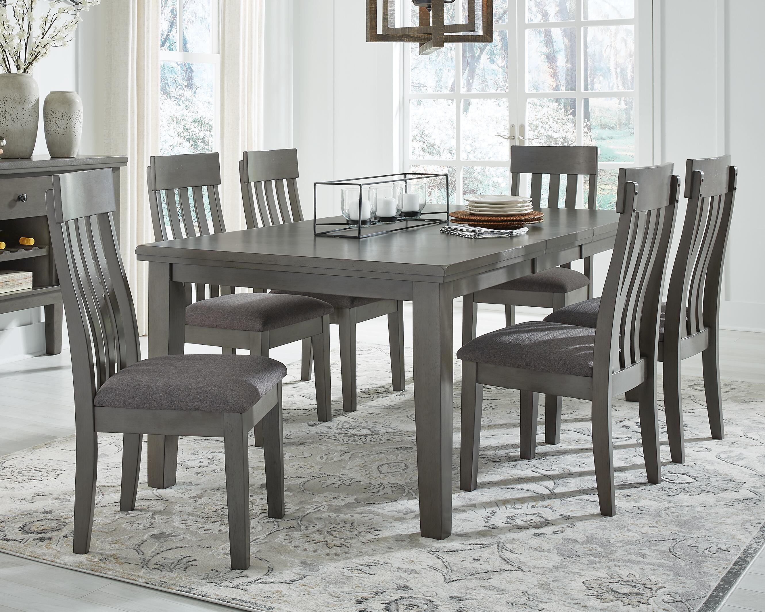 Hallanden Dining Room Set - Romeo & Juliet Furniture (Warren,MI)