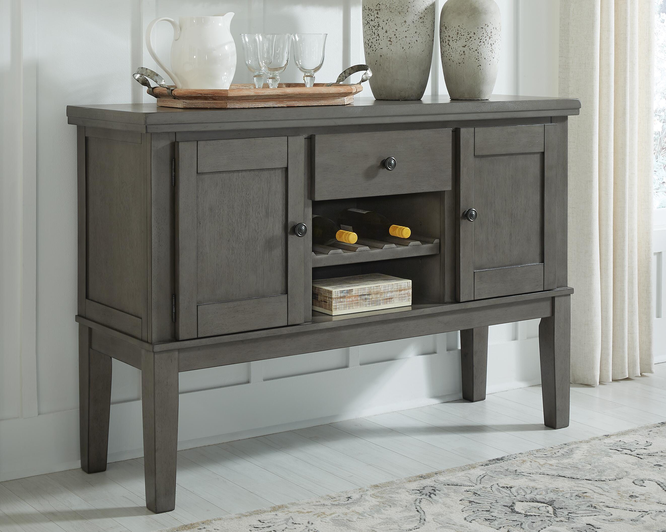 Hallanden Dining Room Set - Romeo & Juliet Furniture (Warren,MI)