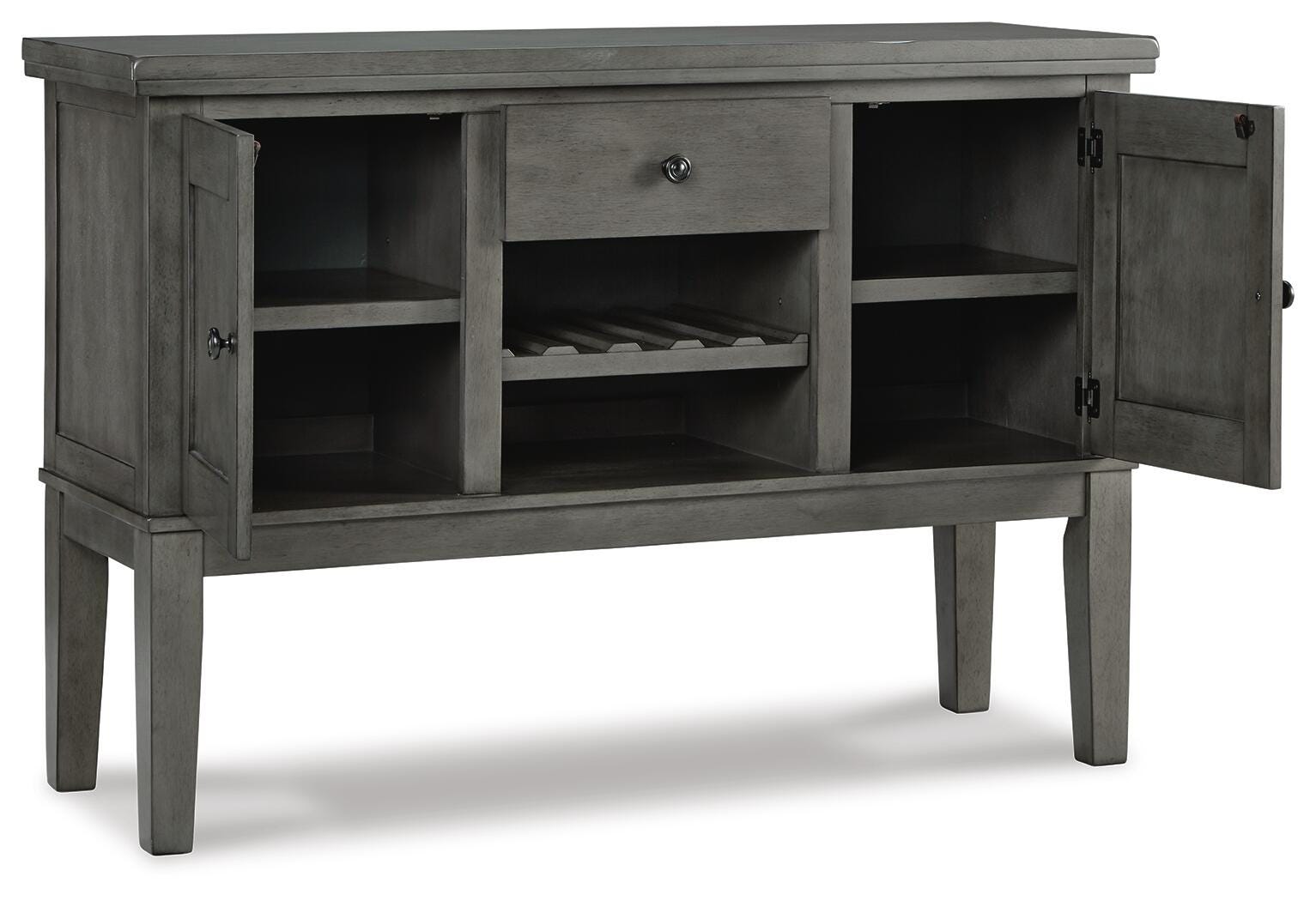 Hallanden Dining Room Set - Romeo & Juliet Furniture (Warren,MI)