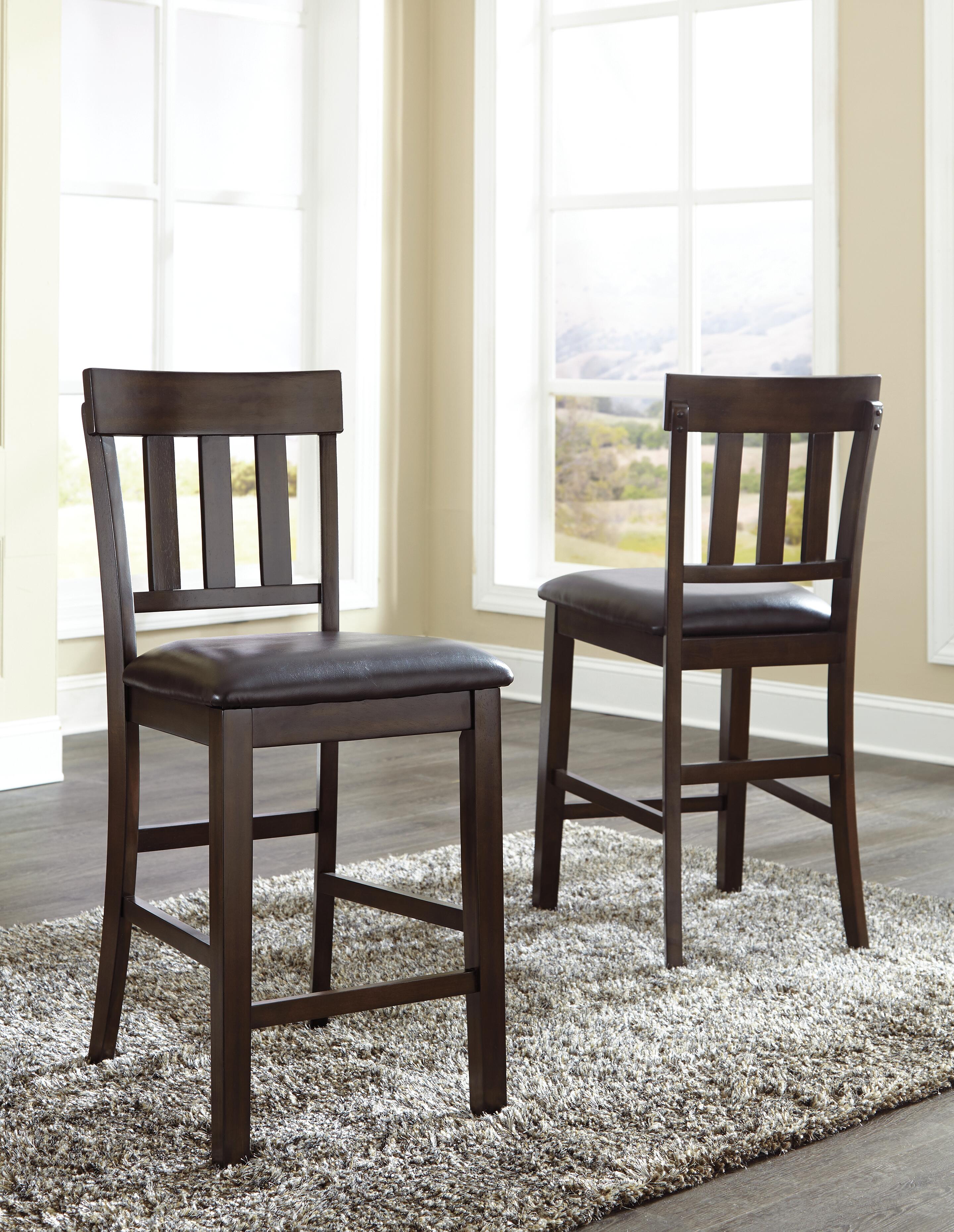 Haddigan Bar Stool Set - Romeo & Juliet Furniture (Warren,MI)