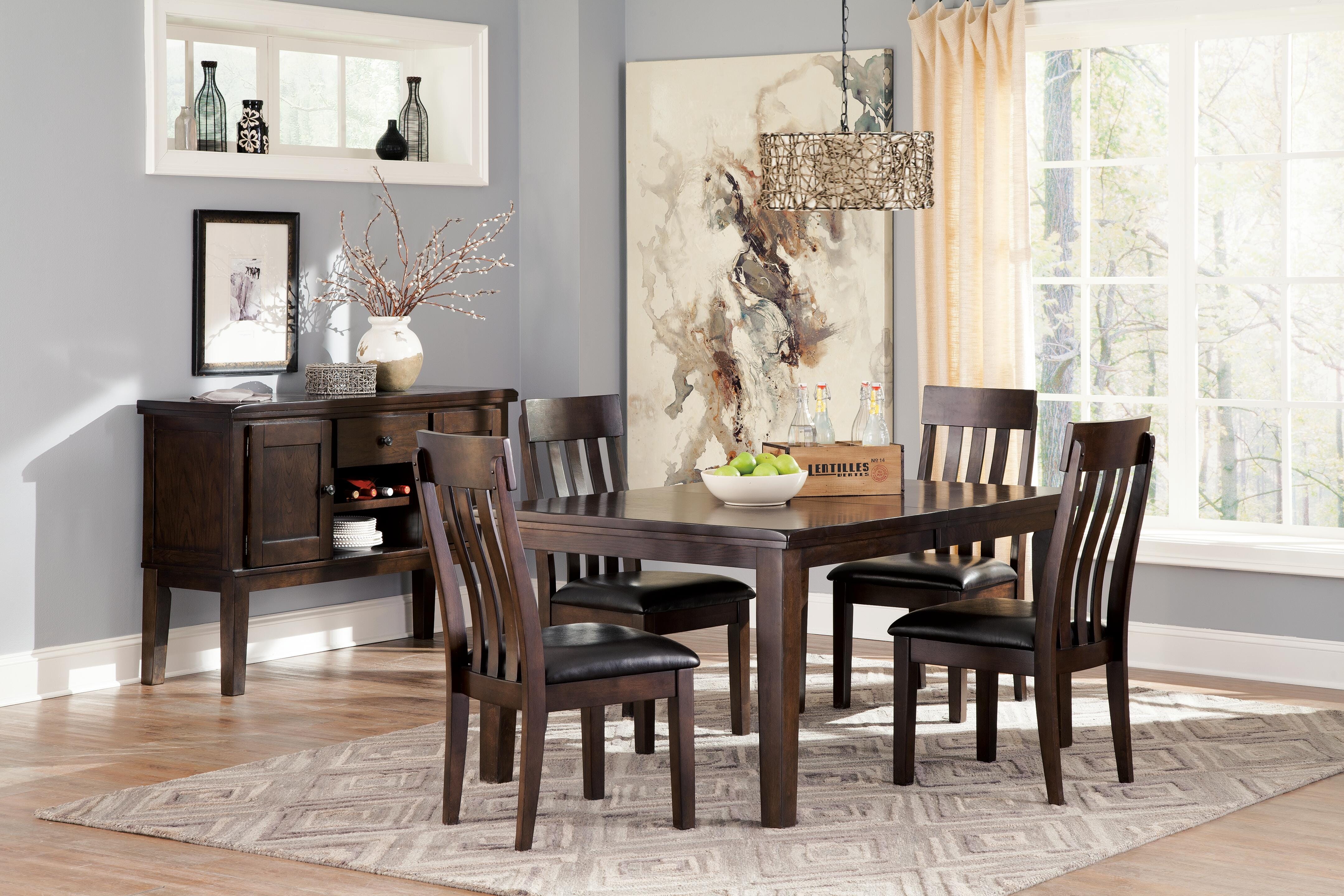 Haddigan Dining Set - Romeo & Juliet Furniture (Warren,MI)