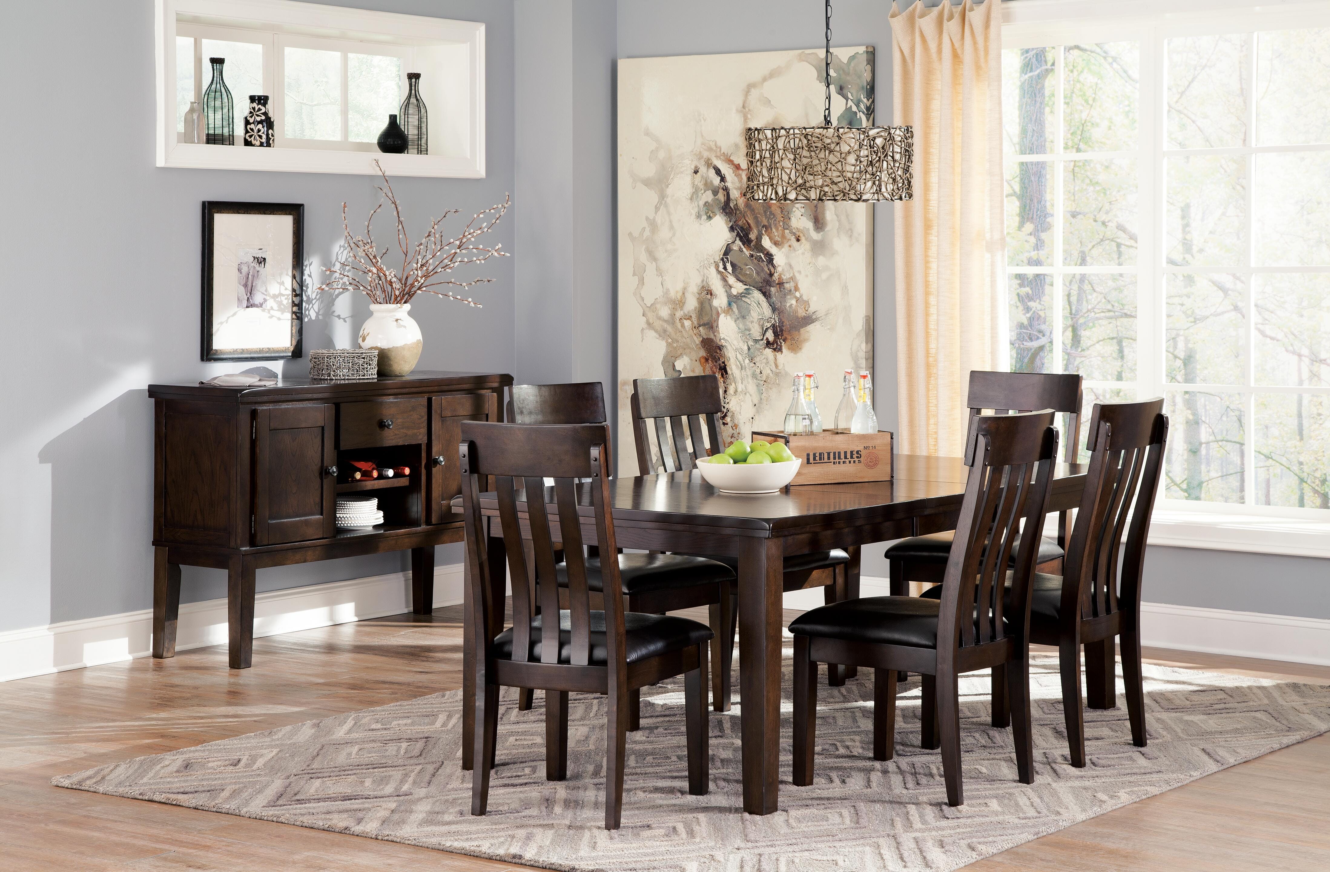 Haddigan Dining Set - Romeo & Juliet Furniture (Warren,MI)