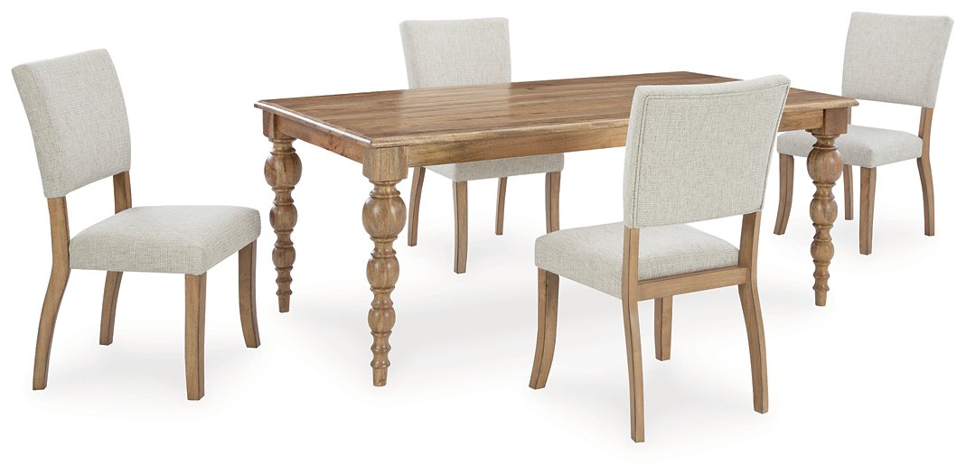 Rybergston Dining Room Set - Romeo & Juliet Furniture (Warren,MI)