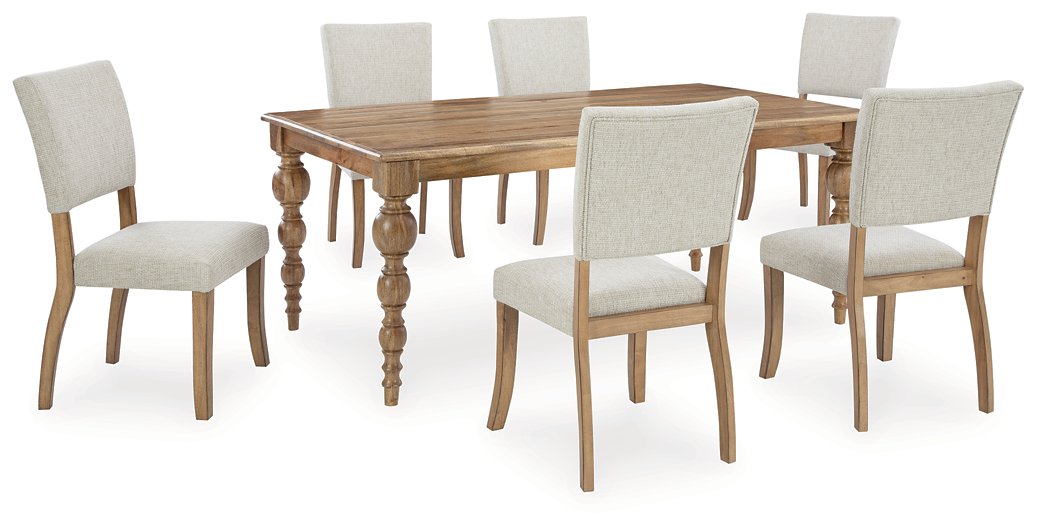 Rybergston Dining Room Set - Romeo & Juliet Furniture (Warren,MI)