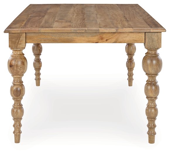Rybergston Dining Table - Romeo & Juliet Furniture (Warren,MI)