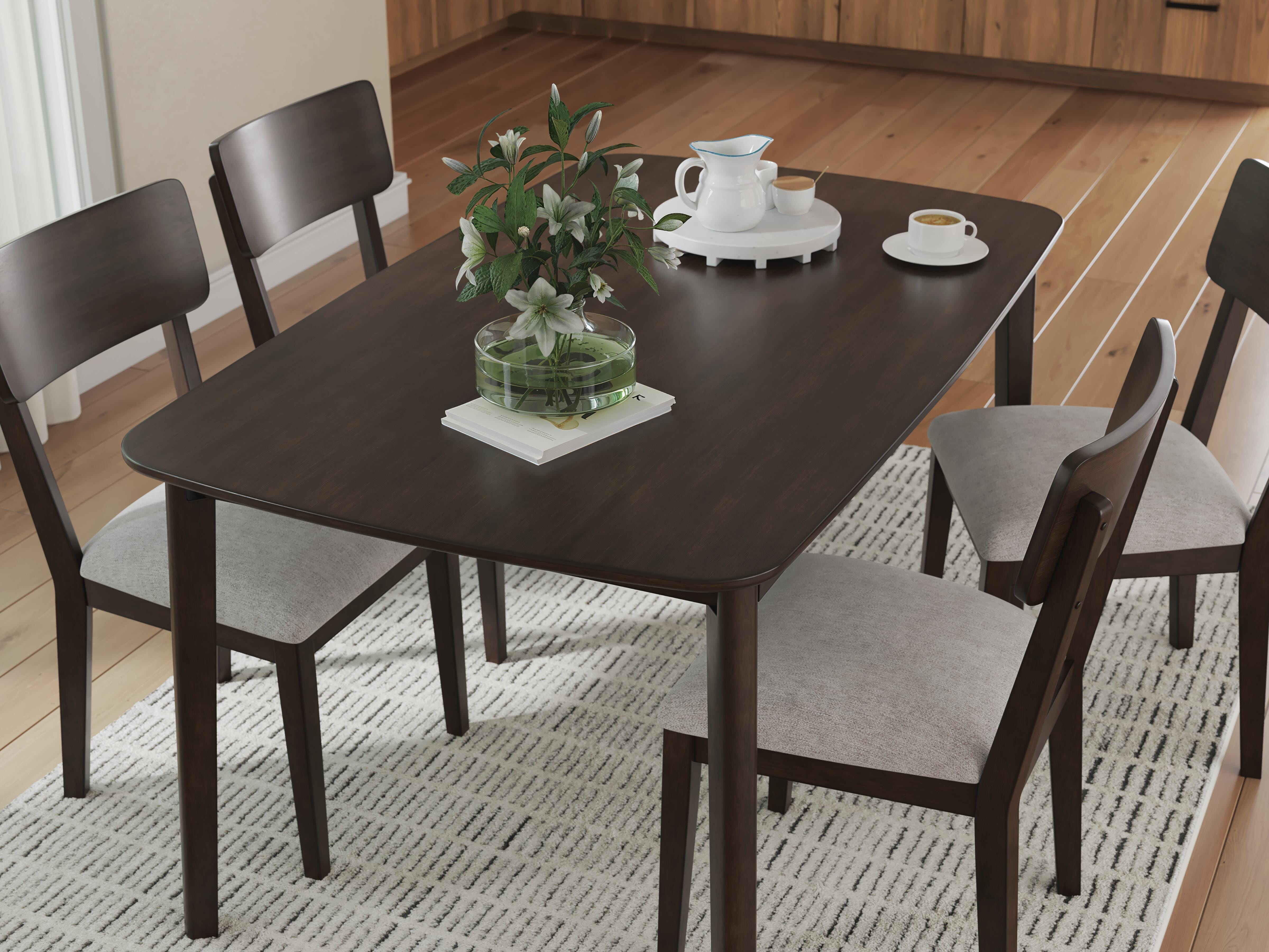 Mallenette Dining Table and 4 Chairs (Set of 5) - Romeo & Juliet Furniture (Warren,MI)