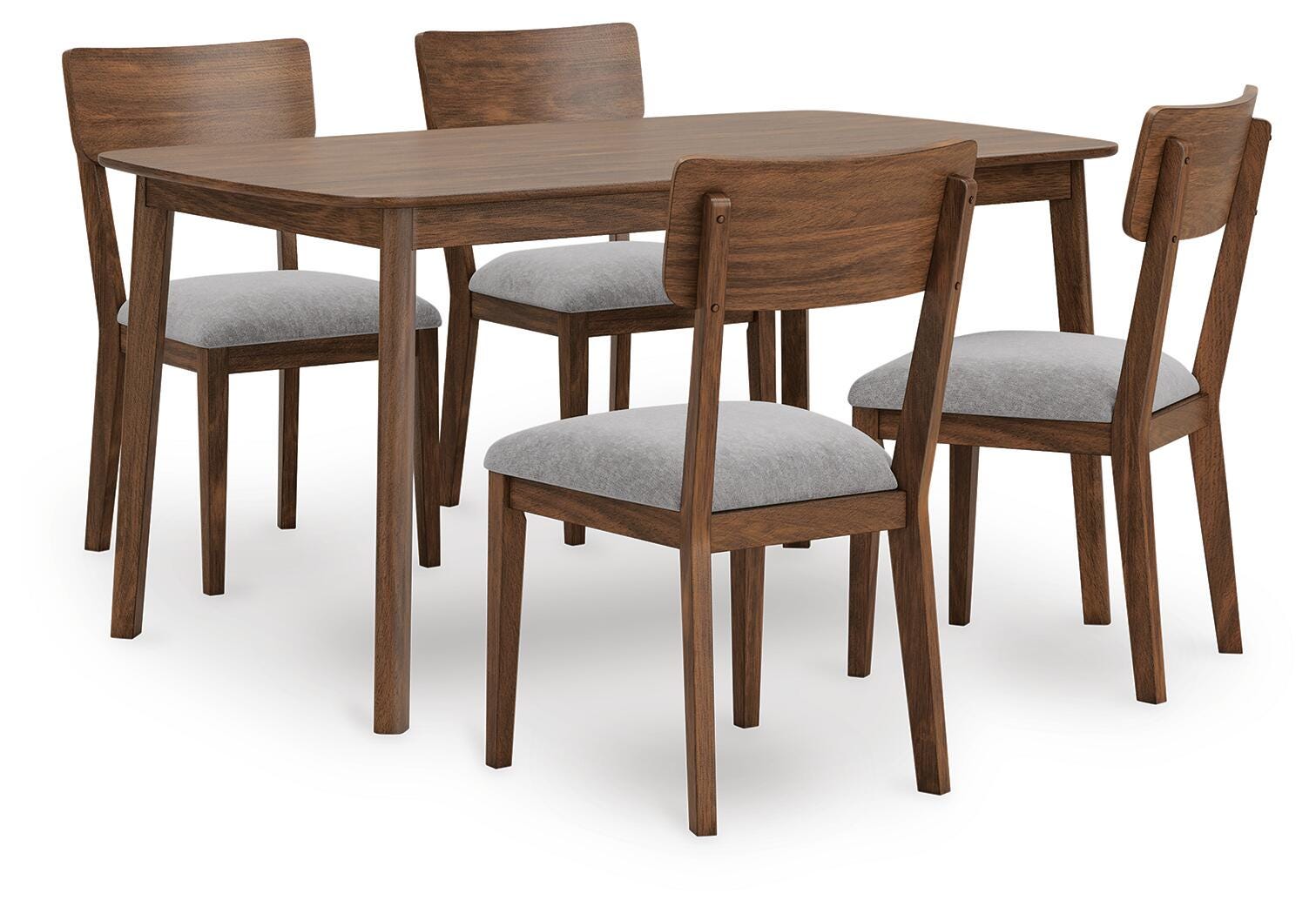 Tameride Dining Table and 4 Chairs (Set of 5) - Romeo & Juliet Furniture (Warren,MI)