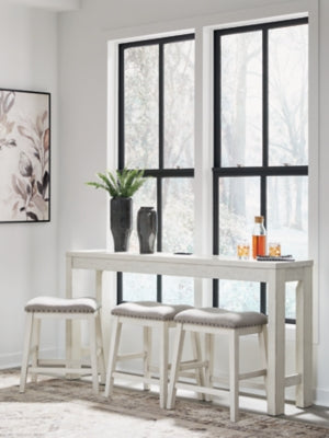 Robbinsdale Counter Height Dining Table and 3 Barstools Set - Romeo & Juliet Furniture (Warren,MI)