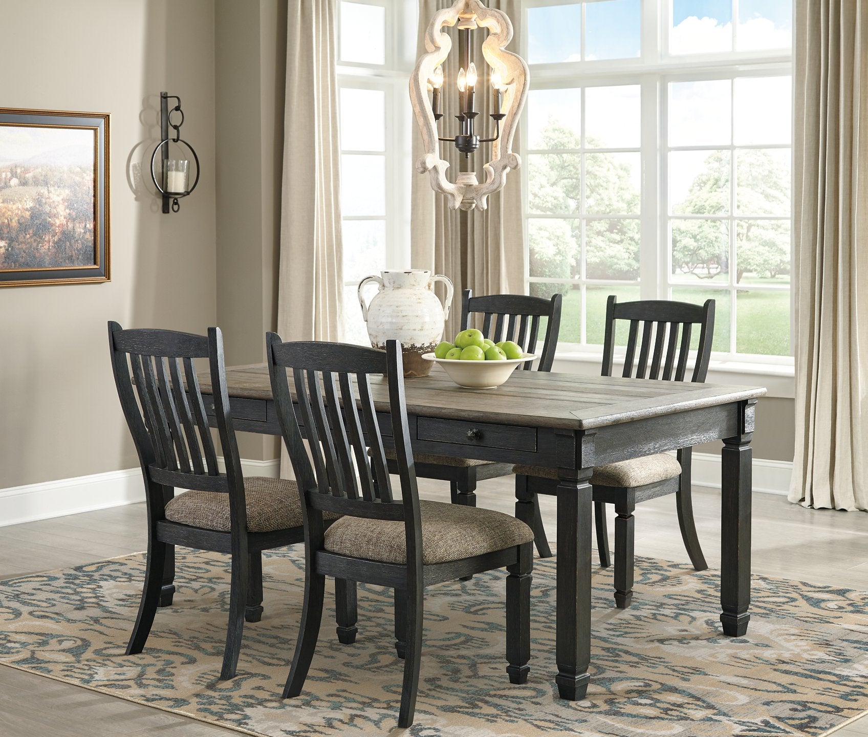 Tyler Creek Dining Set - Romeo & Juliet Furniture (Warren,MI)