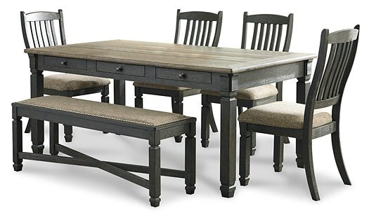 Tyler Creek Dining Set - Romeo & Juliet Furniture (Warren,MI)