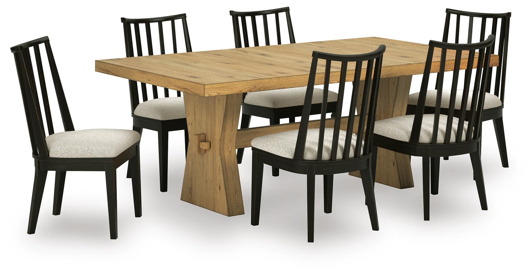 Galliden Dining Room Set - Romeo & Juliet Furniture (Warren,MI)