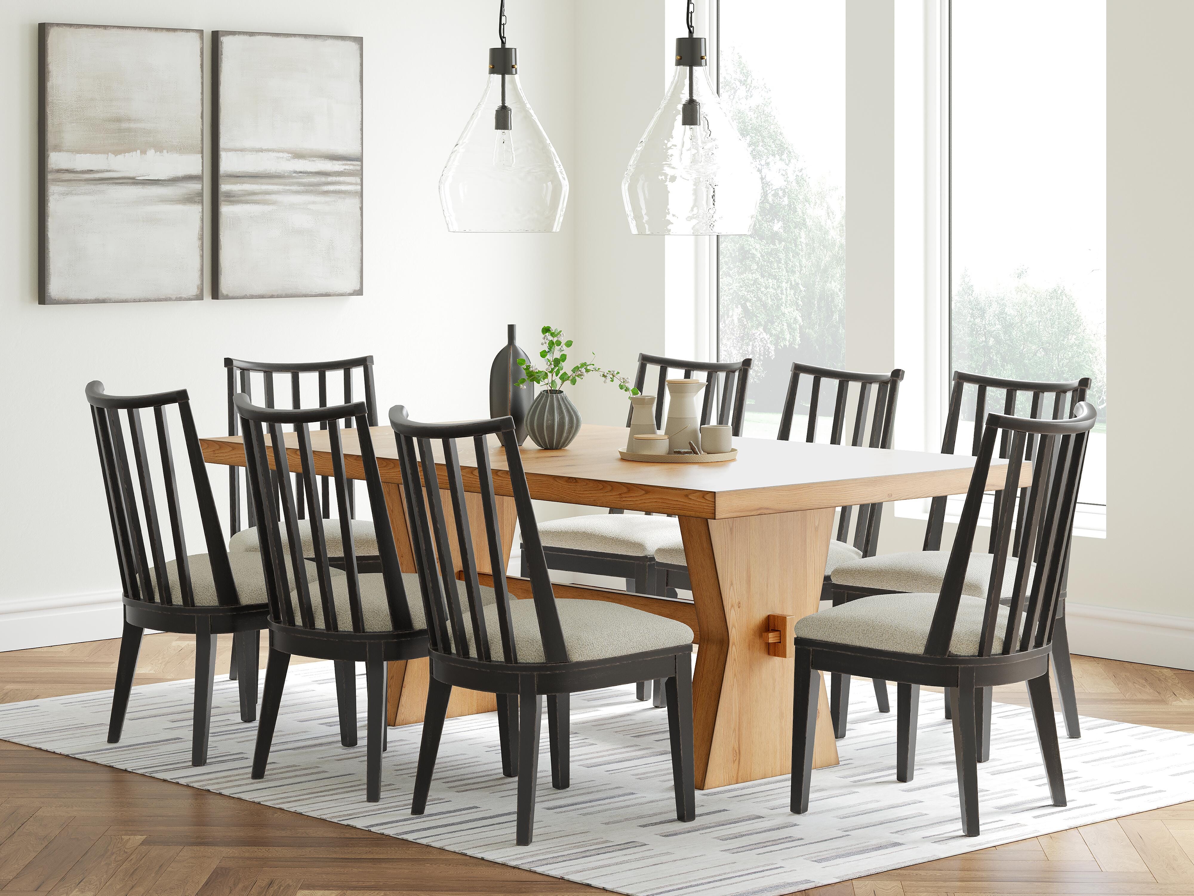 Galliden Dining Room Set - Romeo & Juliet Furniture (Warren,MI)