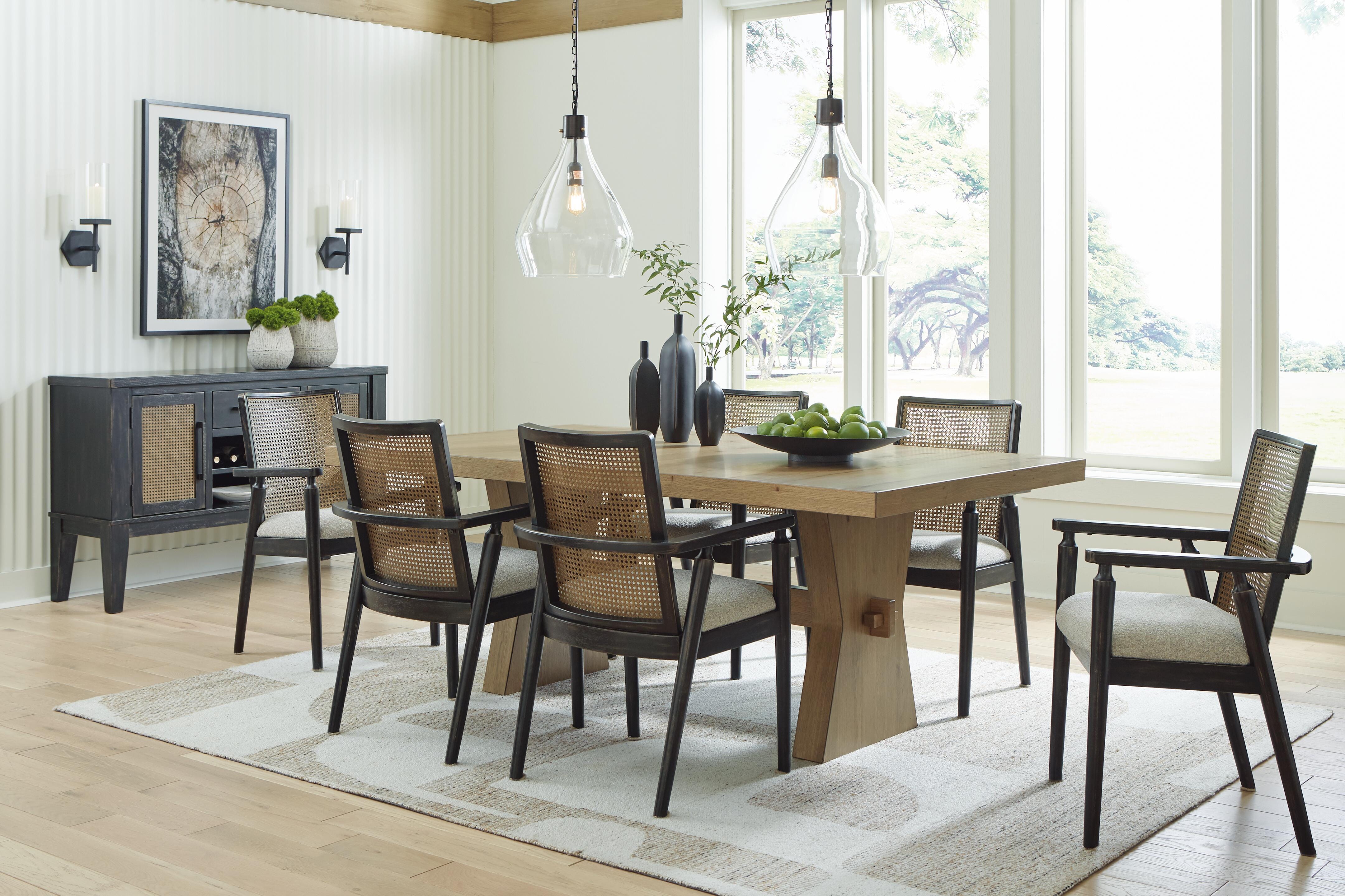 Galliden Dining Arm Chair - Romeo & Juliet Furniture (Warren,MI)