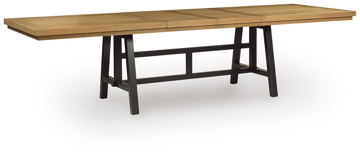 Galliden Dining Extension Table - Romeo & Juliet Furniture (Warren,MI)