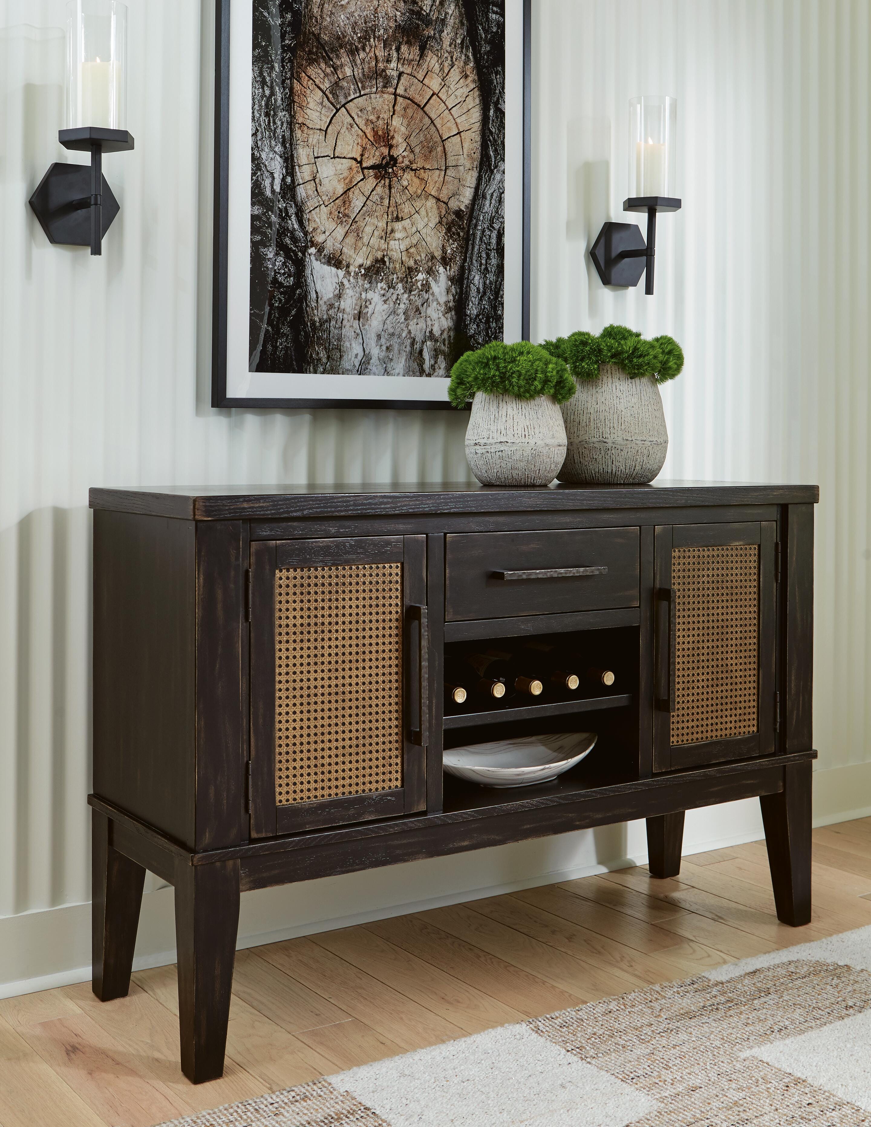 Galliden Dining Server - Romeo & Juliet Furniture (Warren,MI)