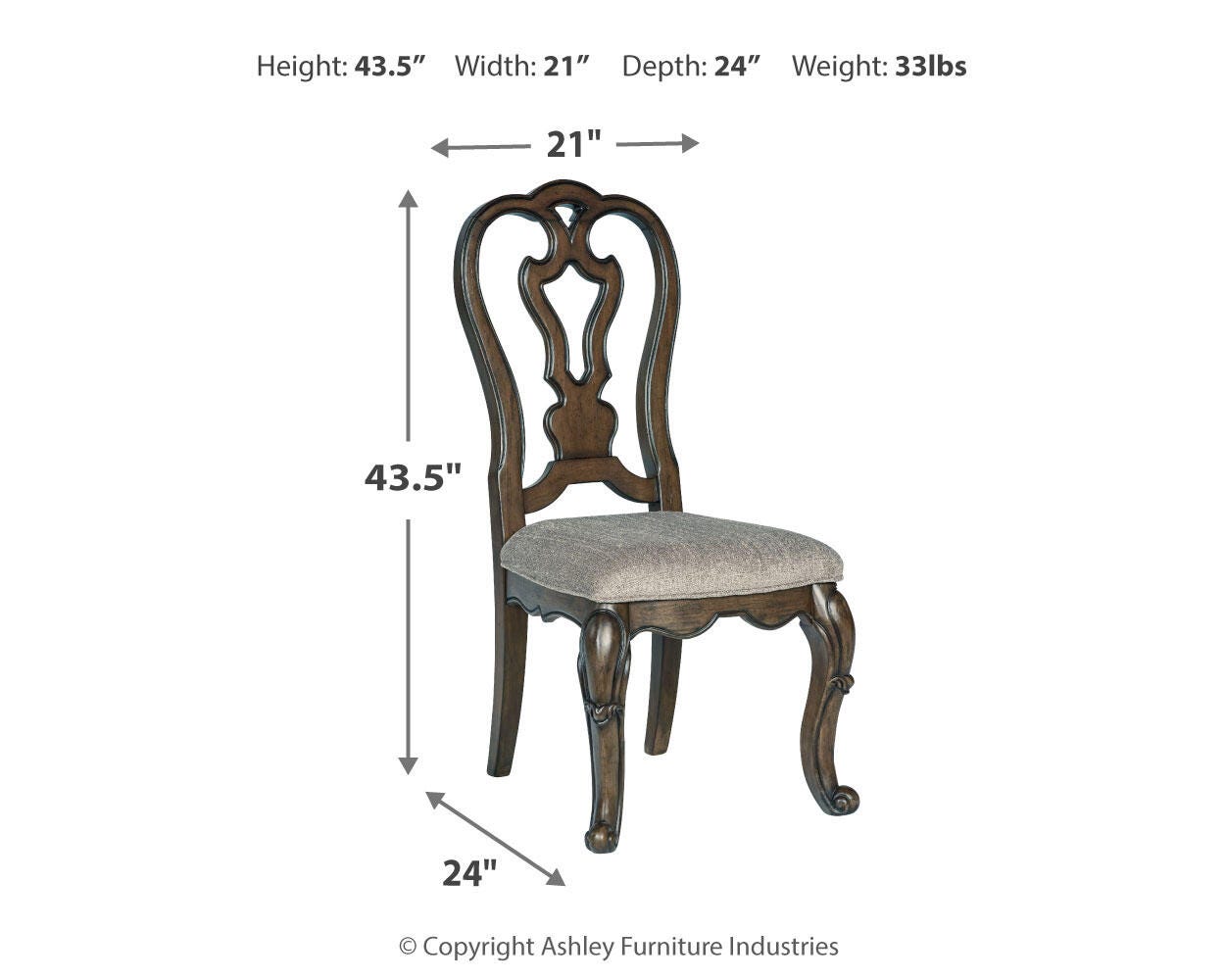Maylee Dining Room Set - Romeo & Juliet Furniture (Warren,MI)