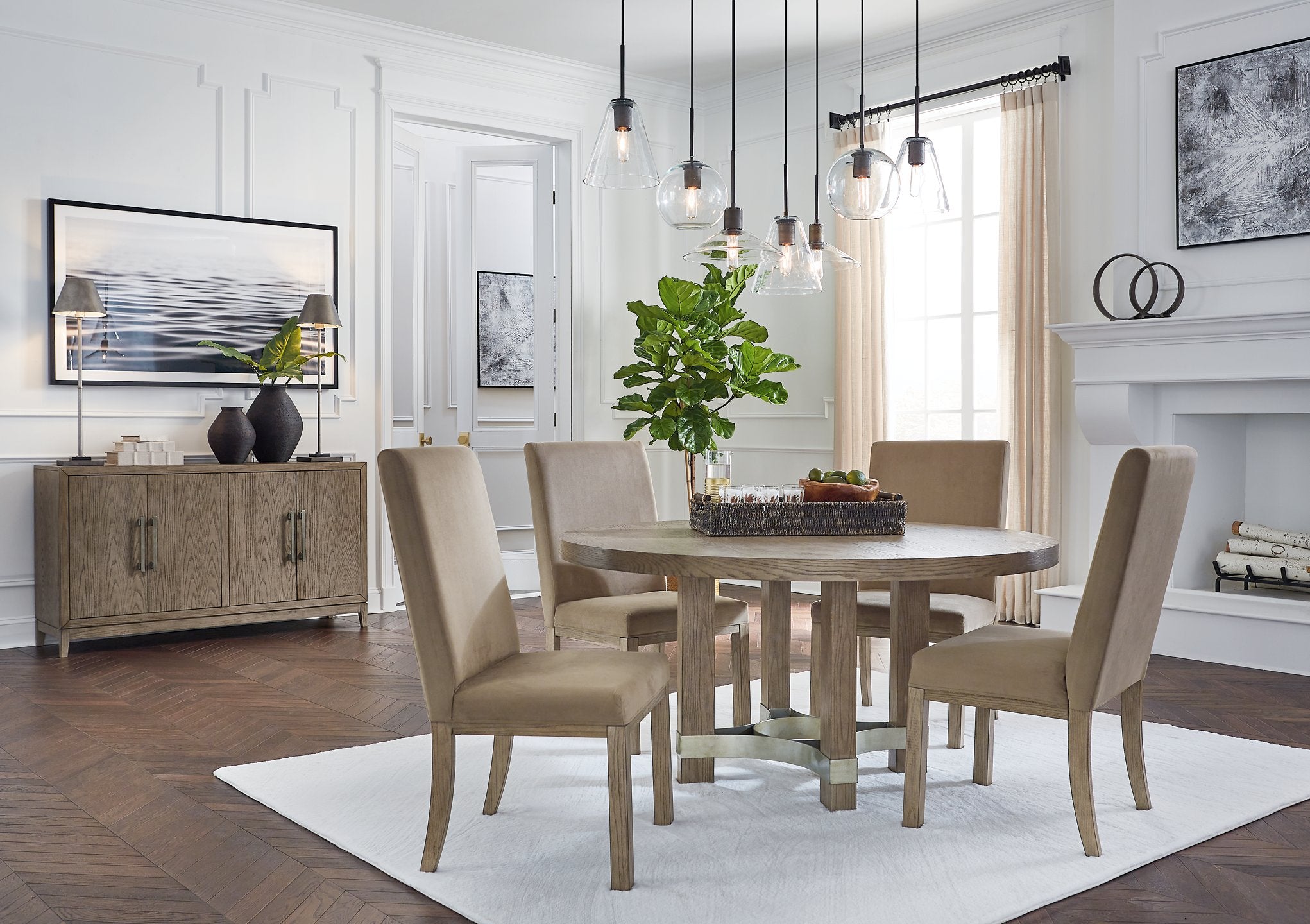 Chrestner Dining Set - Romeo & Juliet Furniture (Warren,MI)