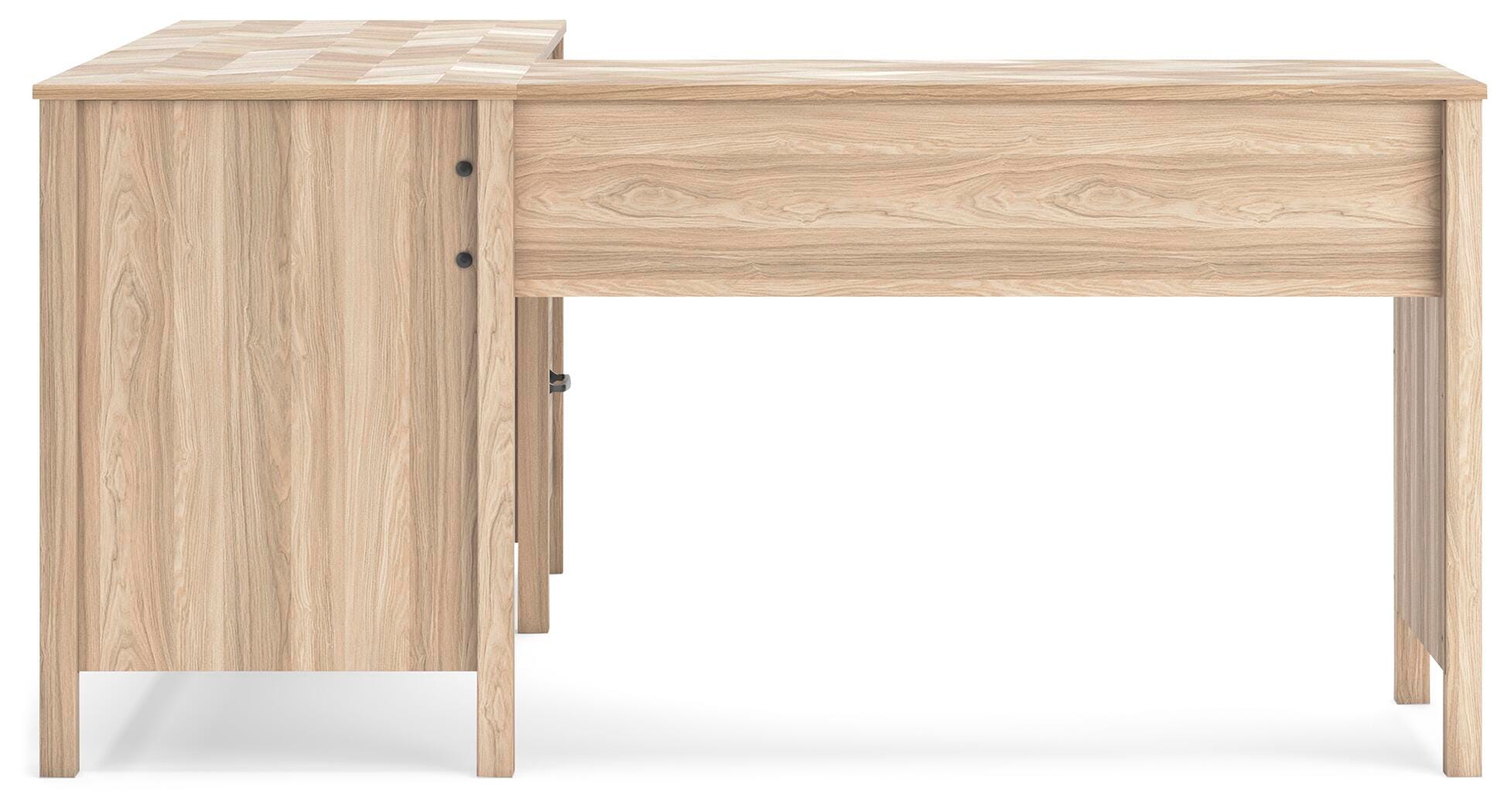 Battelle 60" Home Office Desk with Return - Romeo & Juliet Furniture (Warren,MI)