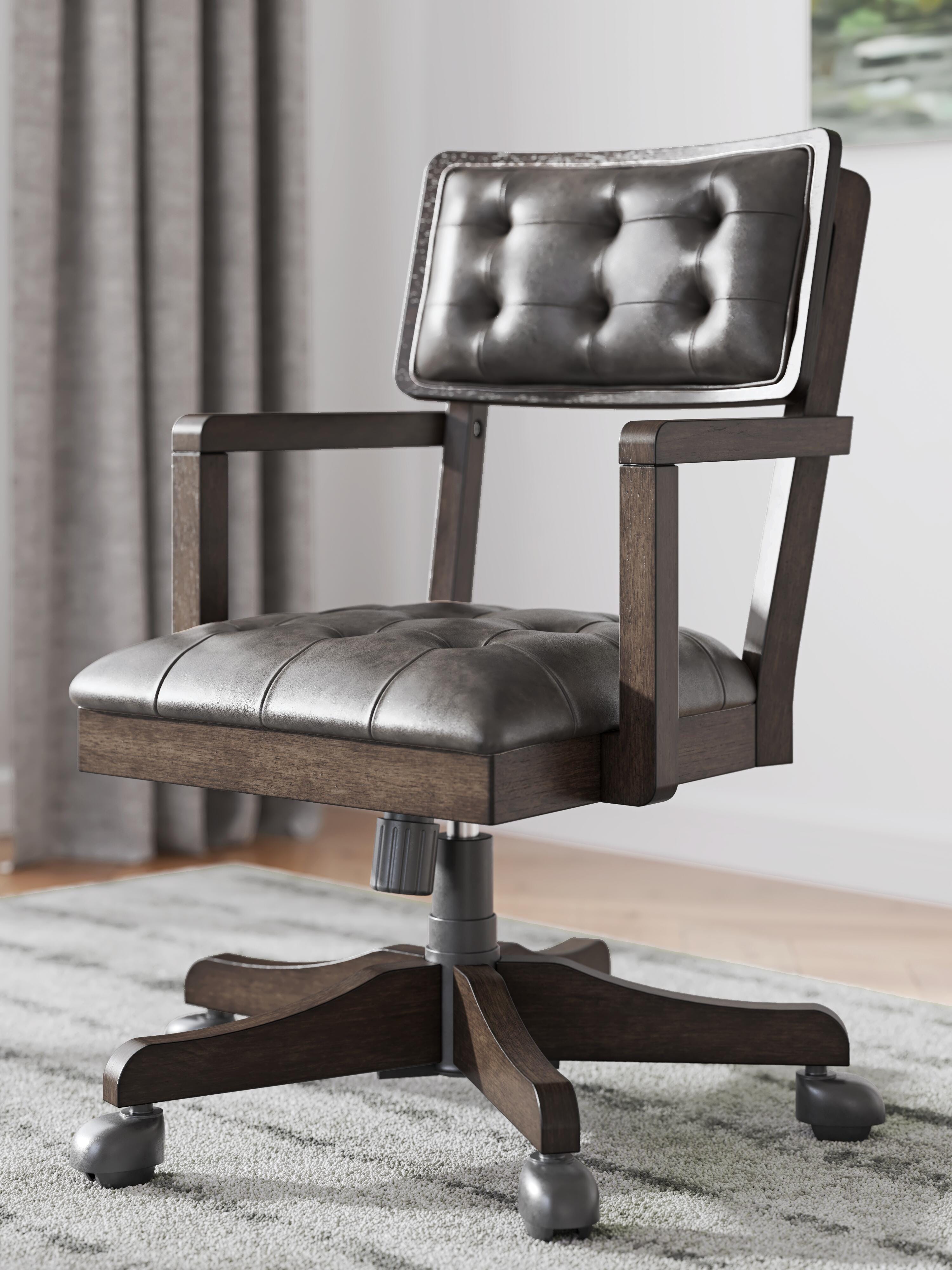 Breckington Home Office Desk Chair - Romeo & Juliet Furniture (Warren,MI)