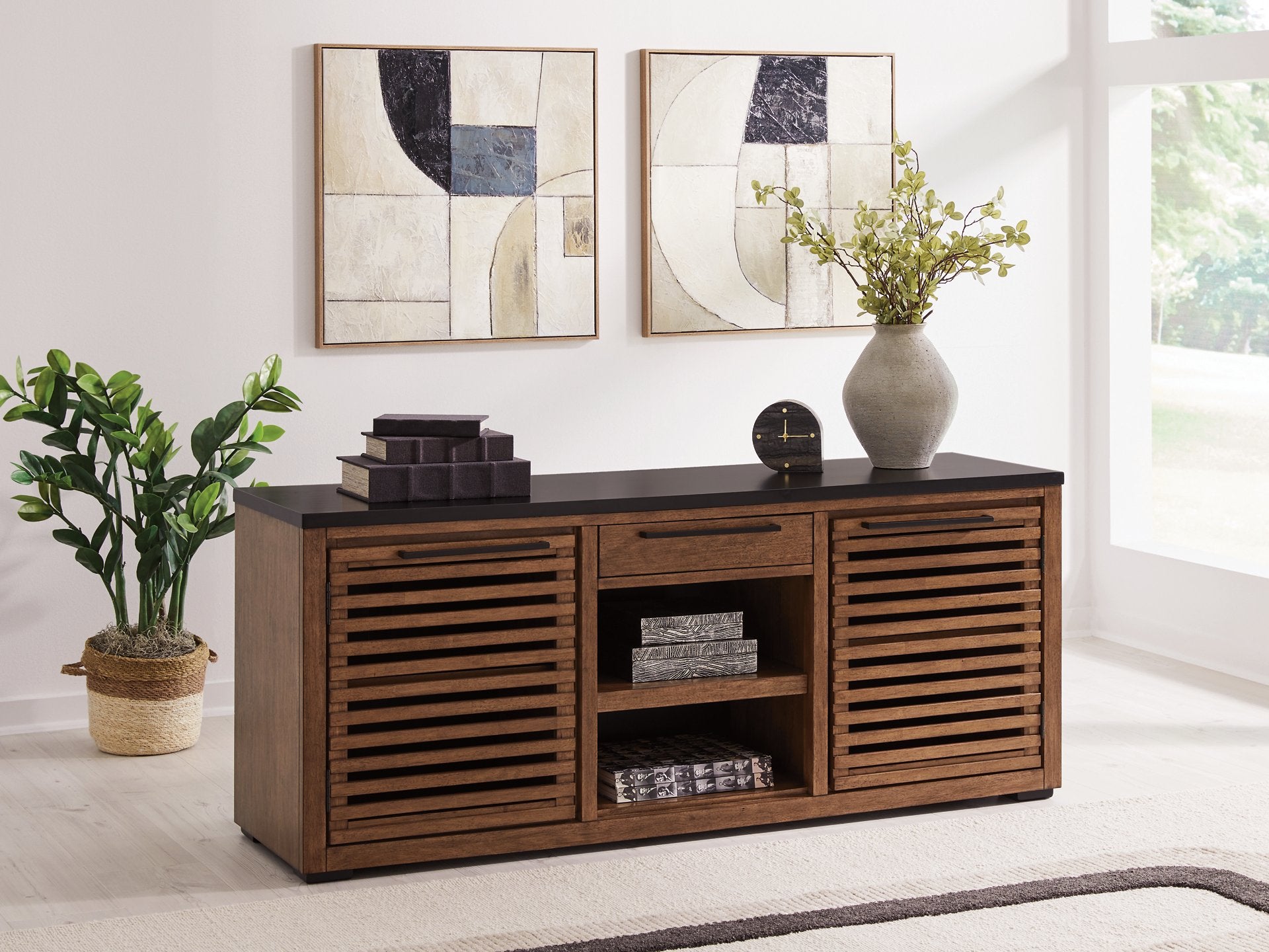 Kallari Credenza - Romeo & Juliet Furniture (Warren,MI)