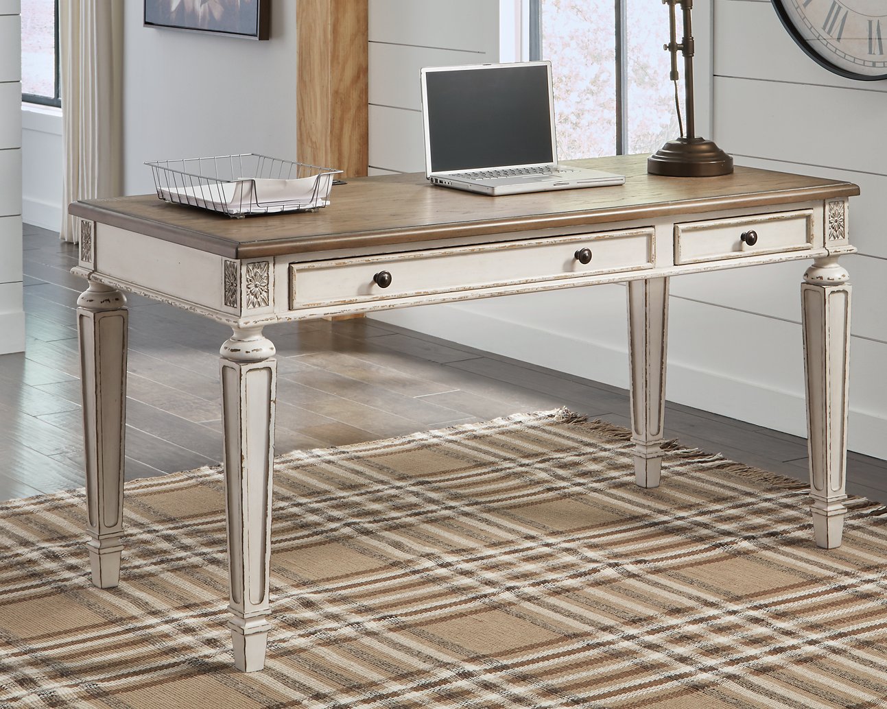 Realyn 60" Home Office Desk - Romeo & Juliet Furniture (Warren,MI)