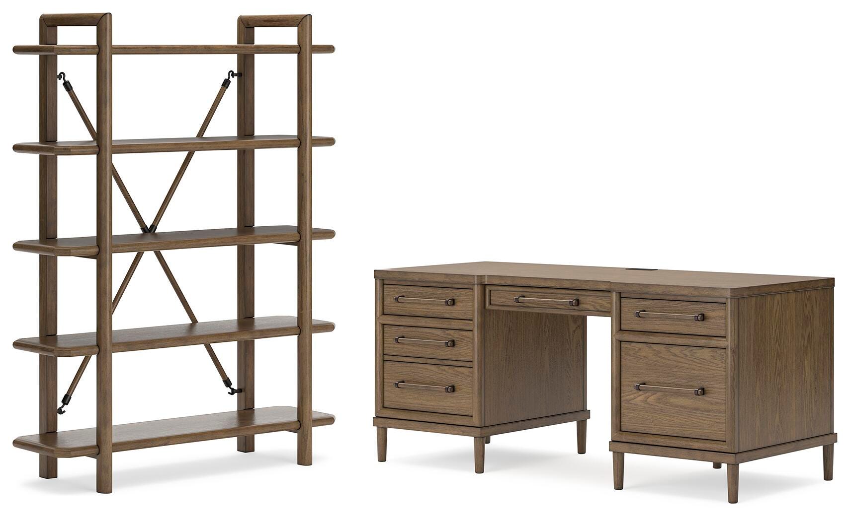 Roanhowe Home Office Set - Romeo & Juliet Furniture (Warren,MI)