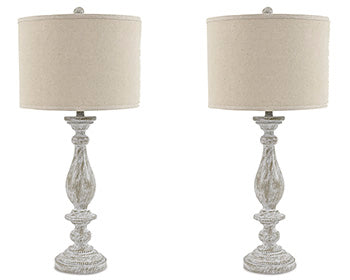 Bernadate Lamp Set - Romeo & Juliet Furniture (Warren,MI)