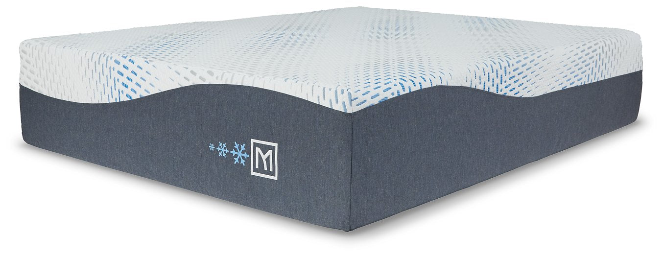 Millennium Luxury Gel Latex and Memory Foam Mattress and Base Set - Romeo & Juliet Furniture (Warren,MI)