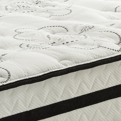 Chime 10 Inch Hybrid 10 Inch Mattress and Pillow - Romeo & Juliet Furniture (Warren,MI)