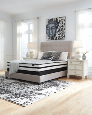 Chime 10 Inch Hybrid 10 Inch Mattress and Pillow - Romeo & Juliet Furniture (Warren,MI)