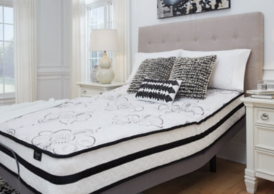 Chime 10 Inch Hybrid 10 Inch Mattress and Pillow - Romeo & Juliet Furniture (Warren,MI)