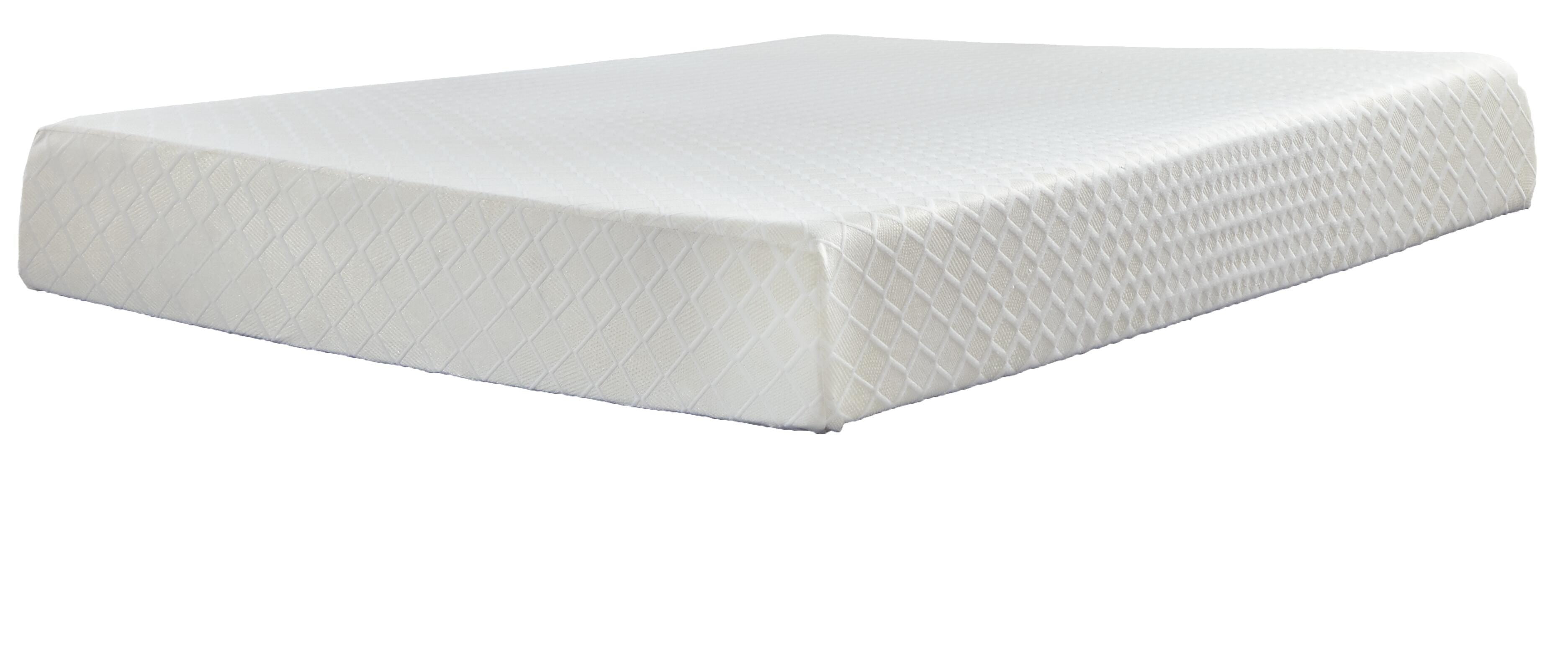 10 Inch Chime Memory Foam Mattress Set - Romeo & Juliet Furniture (Warren,MI)