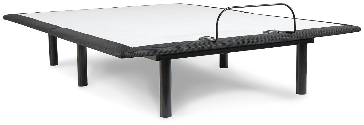 Millennium Cushion Firm Gel Memory Foam Hybrid Mattress and Base Set - Romeo & Juliet Furniture (Warren,MI)