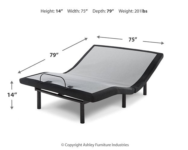 8 Inch Chime Innerspring Mattress Set - Romeo & Juliet Furniture (Warren,MI)