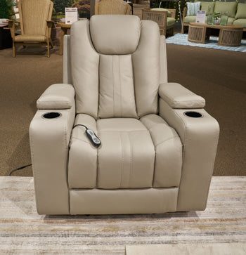 Elevate Edges Glider Recliner - Romeo & Juliet Furniture (Warren,MI)