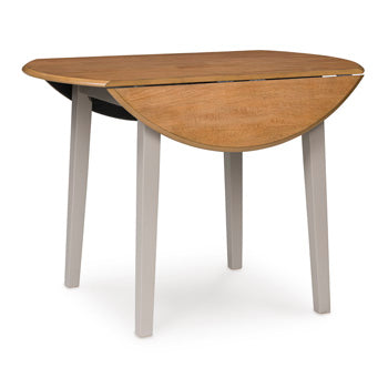 Harperfeld Dining Drop Leaf Table - Romeo & Juliet Furniture (Warren,MI)