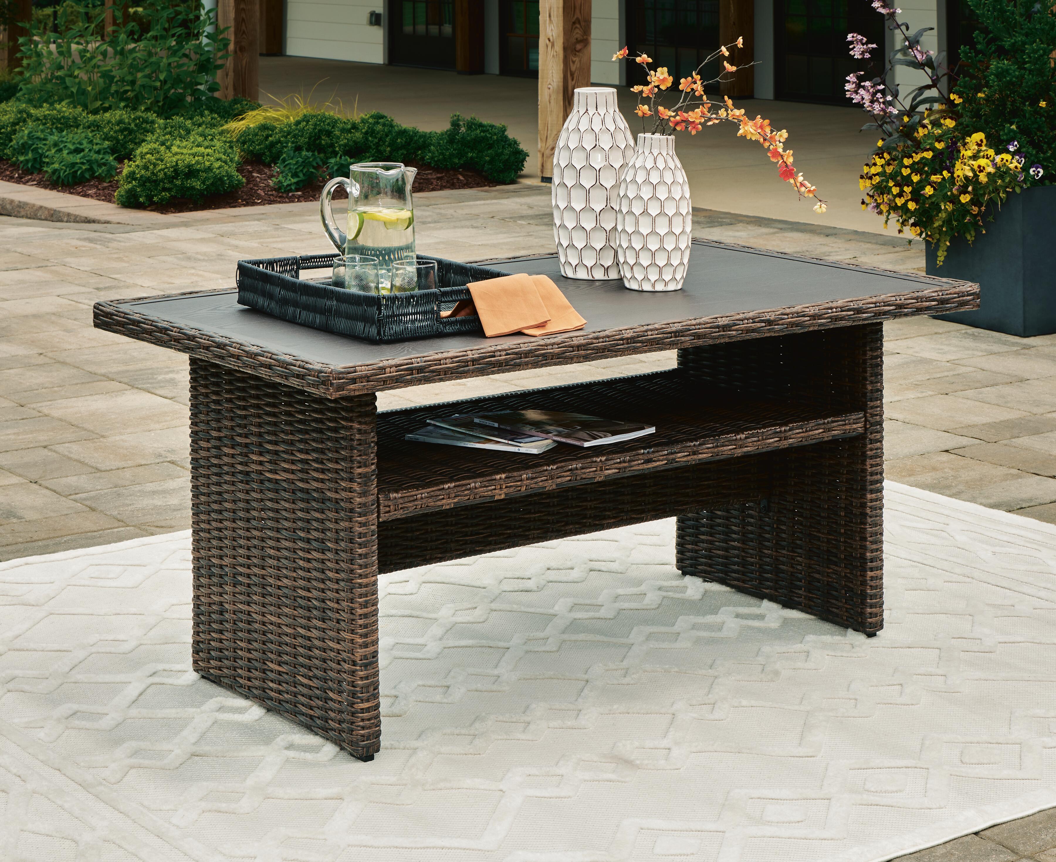 Brook Ranch Outdoor Multi-use Table - Romeo & Juliet Furniture (Warren,MI)