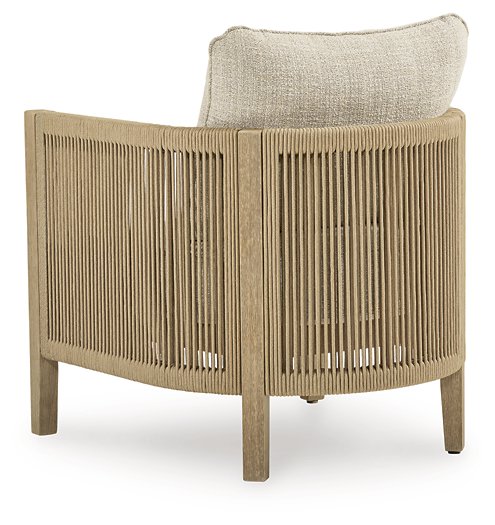 Spooners Cove Outdoor Lounge Chair with Cushion (Set of 2)