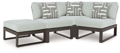 Beachloft Outdoor Sectional - Romeo & Juliet Furniture (Warren,MI)