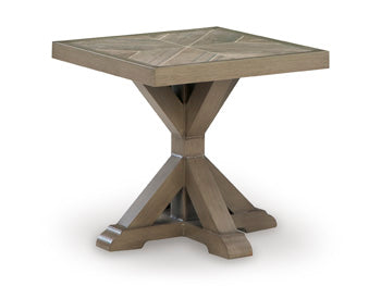 Laguna Heights Outdoor End Table - Romeo & Juliet Furniture (Warren,MI)