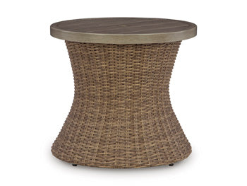 Laguna Heights Outdoor End Table - Romeo & Juliet Furniture (Warren,MI)