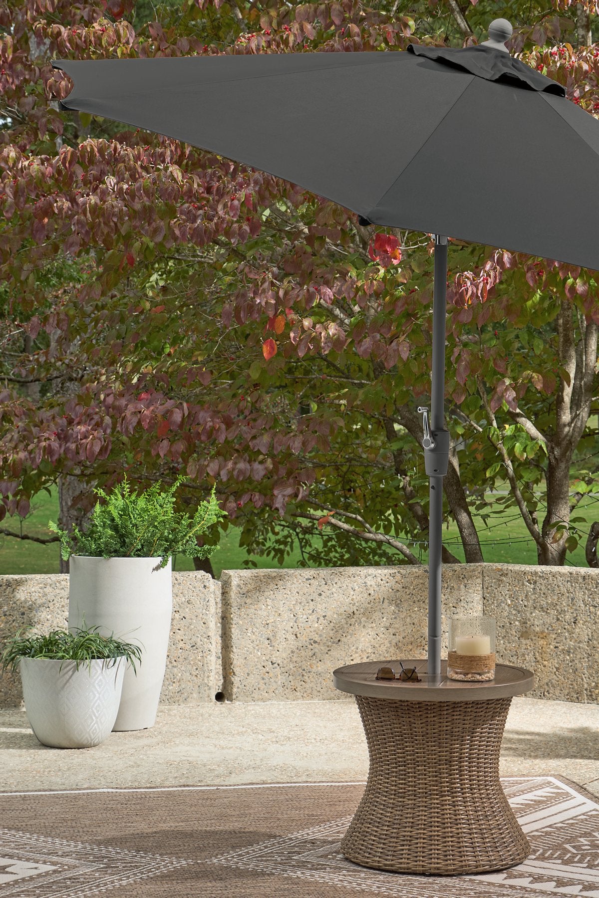 Laguna Heights Outdoor End Table - Romeo & Juliet Furniture (Warren,MI)