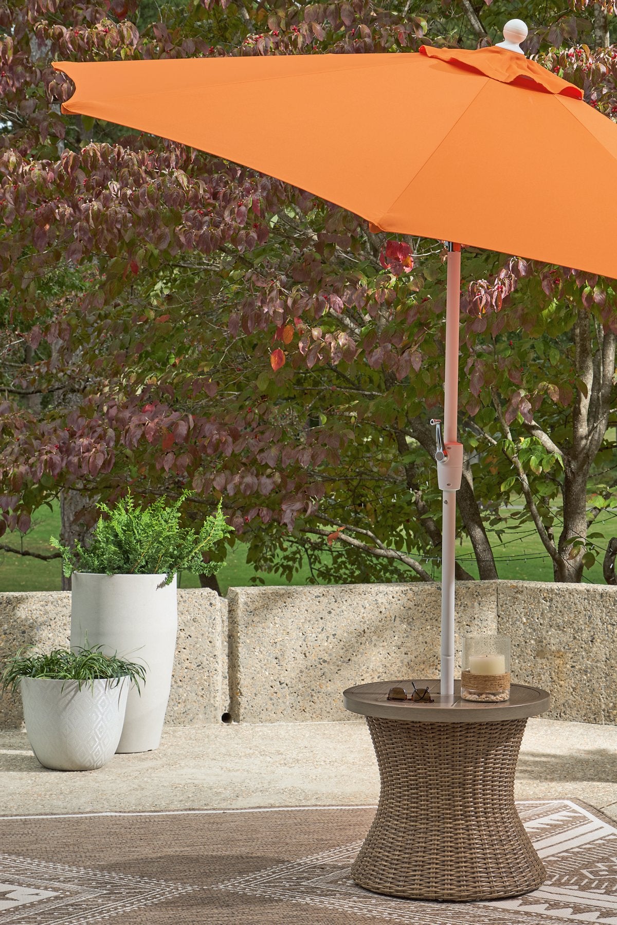 Laguna Heights Outdoor End Table - Romeo & Juliet Furniture (Warren,MI)