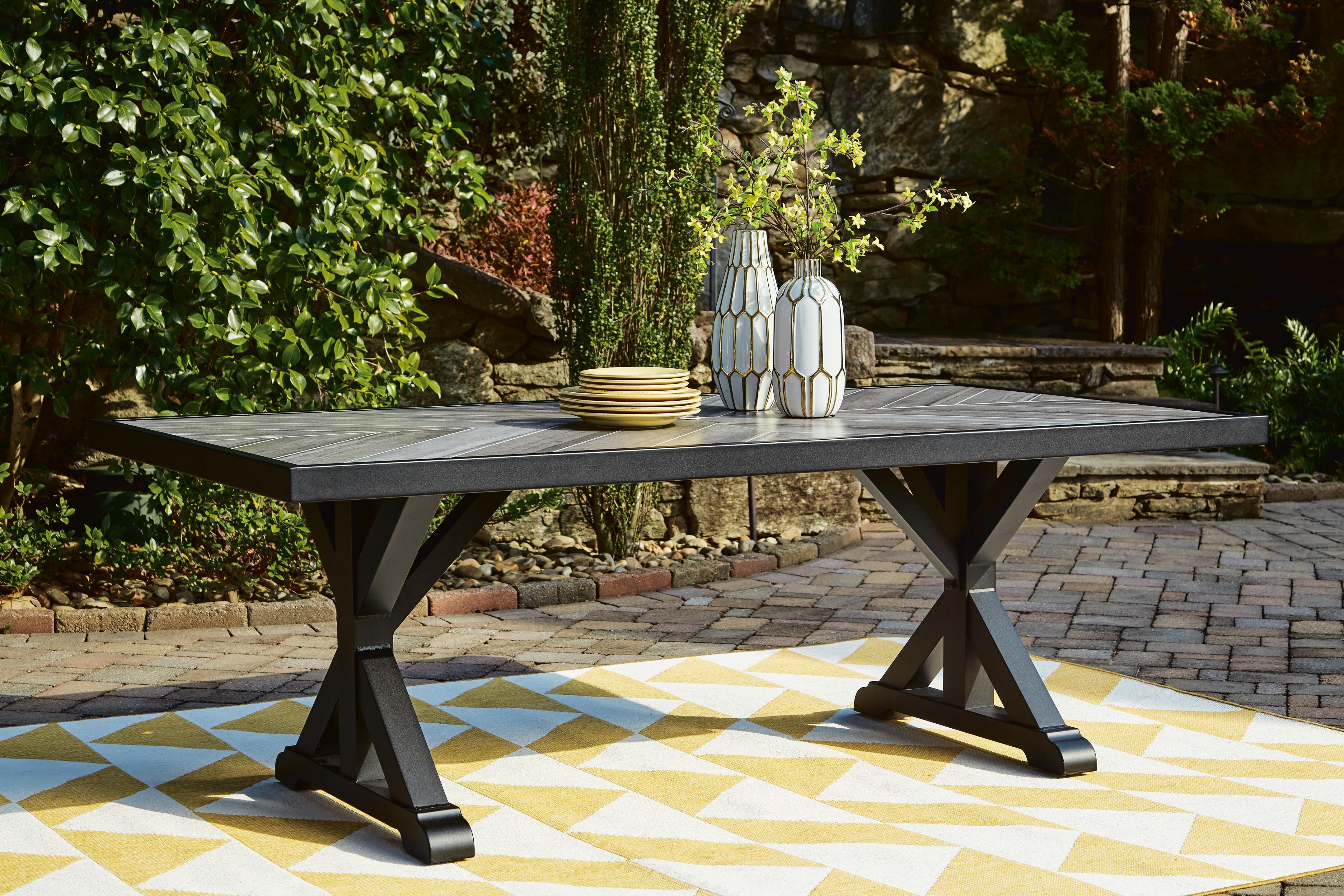 Beachcroft Outdoor Dining Table - Romeo & Juliet Furniture (Warren,MI)