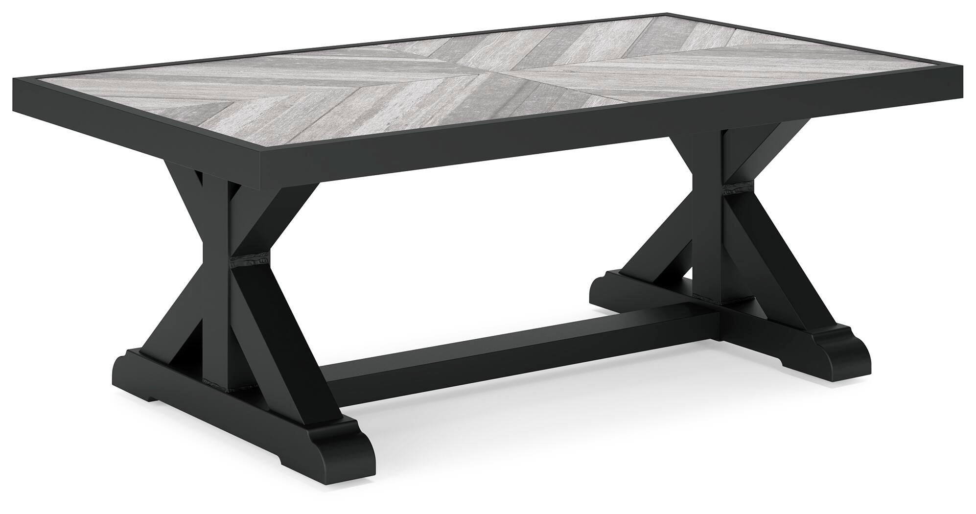 Beachcroft Outdoor Coffee Table - Romeo & Juliet Furniture (Warren,MI)