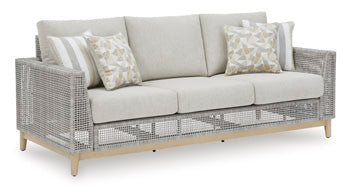 Seton Creek Outdoor Upholstery Set - Romeo & Juliet Furniture (Warren,MI)