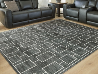 Elderland Washable 7'6" x 9'6" Area Rug - Romeo & Juliet Furniture (Warren,MI)